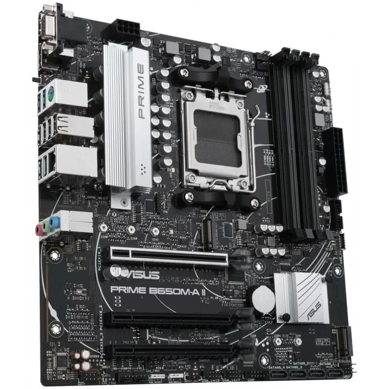 ASUS PRIME B650M-A II AMD AM5 DDR5 HDMI/DP/VGA USB 3.2 osnovna plošča - Image 4