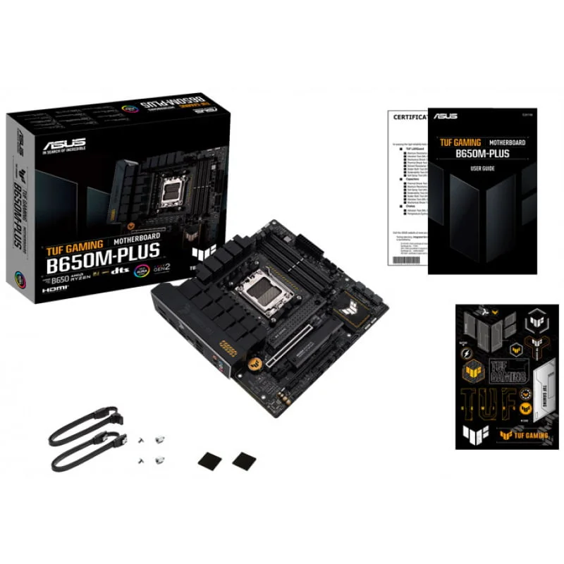 ASUS TUF GAMING B650M-PLUS AMD AM5 mATX DDR5 HDMI/DP osnovna plošča - Image 4