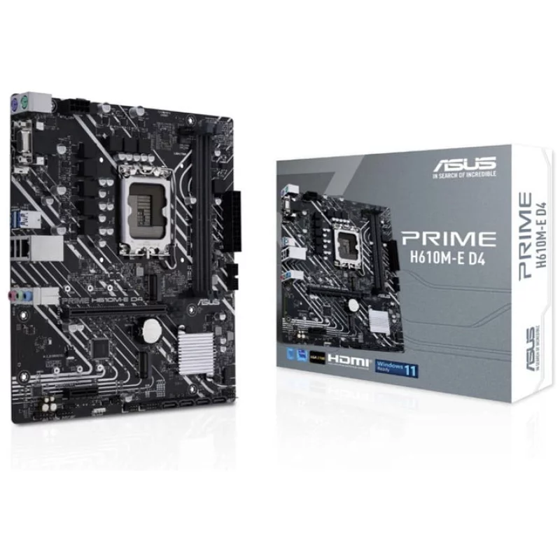 ASUS PRIME H610M-E D4 CSM LGA1700 (12th gen) mATX DDR4 osnovna plošča