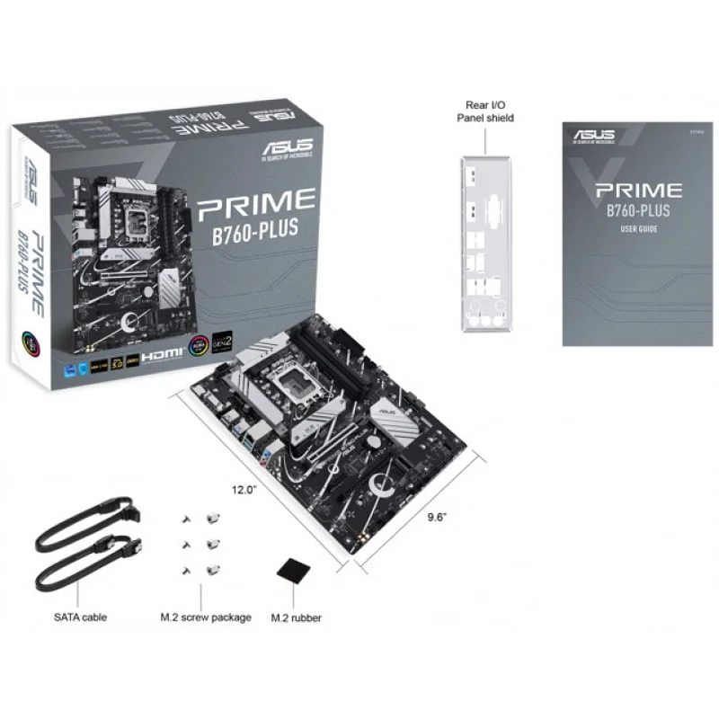 ASUS PRIME B760-Plus LGA1700 (13.gen) ATX DDR5 osnovna plošča - Image 4