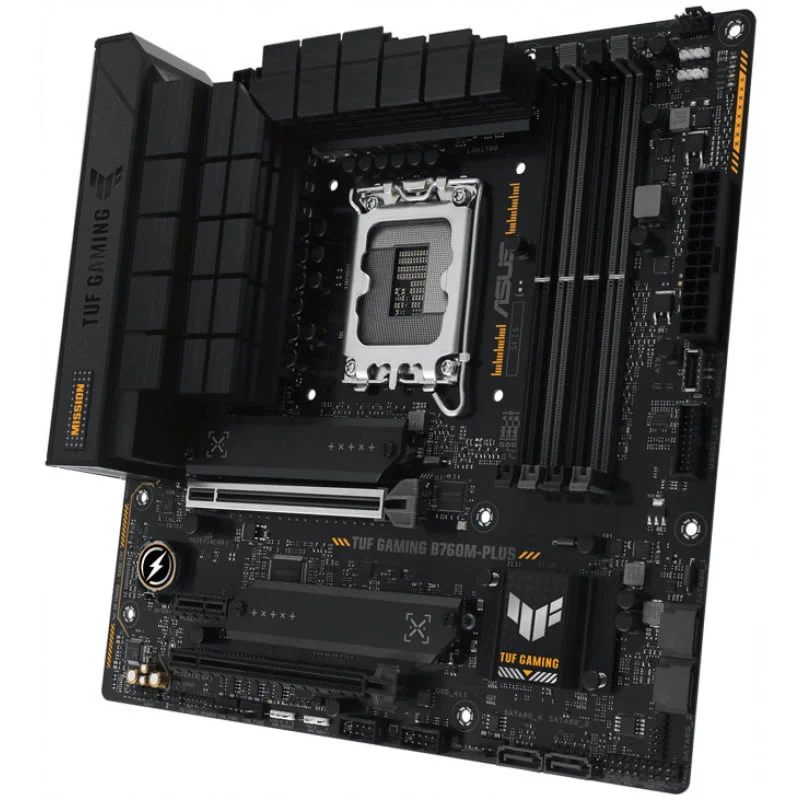 ASUS TUF B760M-Plus GAMING LGA1700 (13.gen) mATX DDR5 osnovna plošča - Image 3