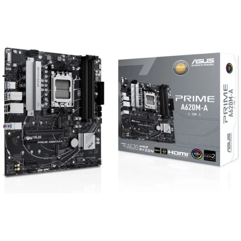 ASUS PRIME A620M-A-CSM AM5 microATX DDR5 osnovna plošča