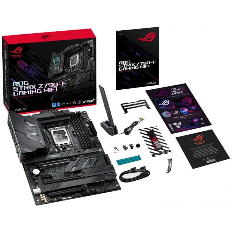 ASUS ROG STRIX Z790-F GAMING WIFI LGA1700 (13.gen) ATX DDR5 RGB  gaming osnovna plošča - Image 3