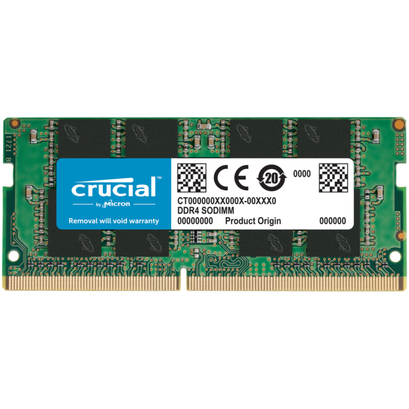 Crucial 4GB DDR4-2666 SODIMM PC4-21300 CL19