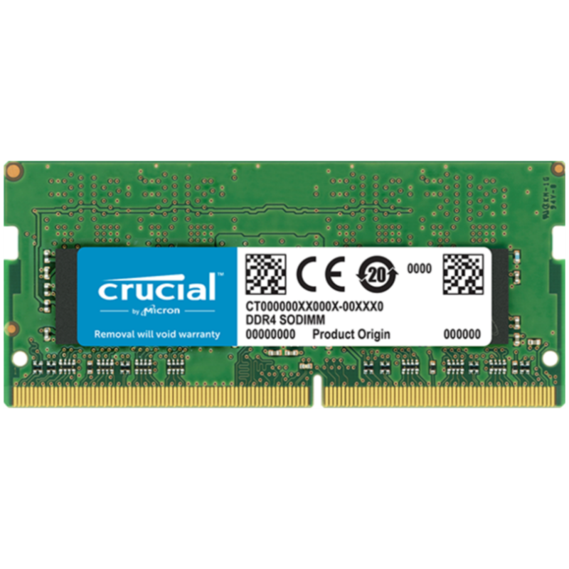 Crucial 4GB DDR4-2400 SODIMM PC4-19200 CL17