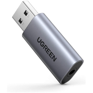 UGREEN USB zunanja zvočna kartica iz USB na 3.5mm avdio - box