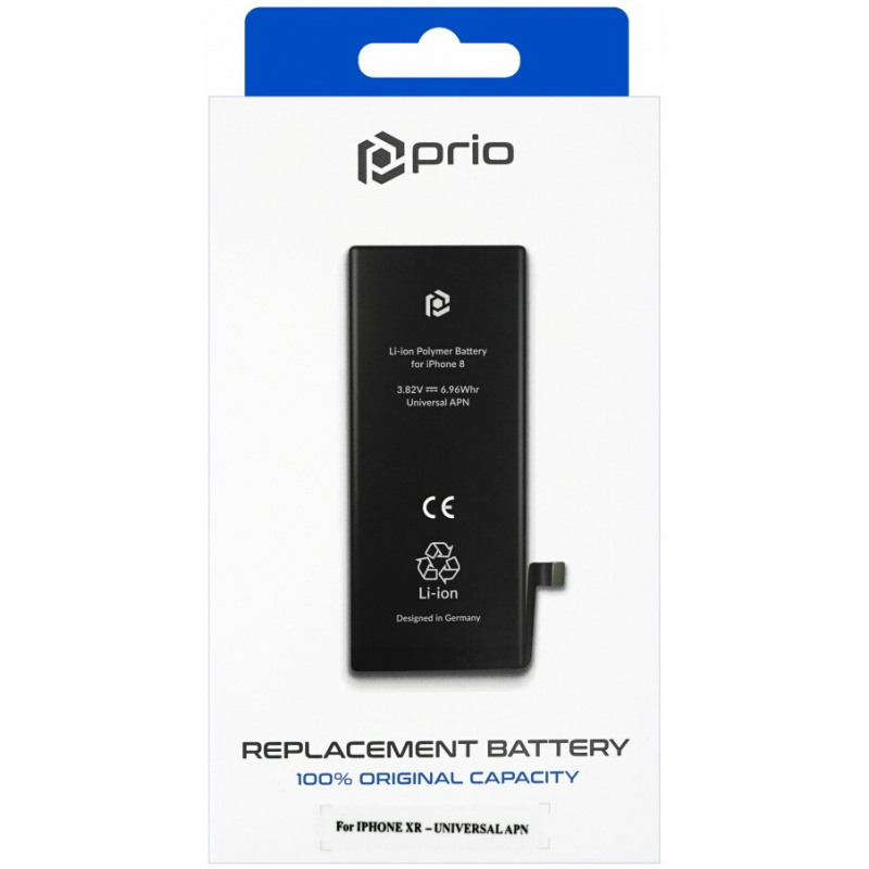 Baterija za Apple iPhone XR, 2942 mAh, vključen trak za pritrditev - Image 4