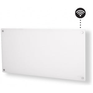 MILL panelni konvekcijski radiator Wi-Fi 900W bel steklo GL900WIFI3