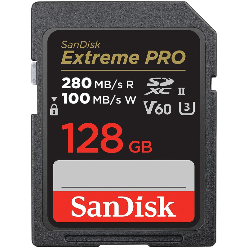 SanDisk Extreme PRO 128GB V60 UHS-II SD