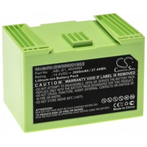 Odlična nadomestna Li-Ion baterija je primerna za vse modele iRobot Roomba sesalnikov E5, E6, I3, I7 in I8.