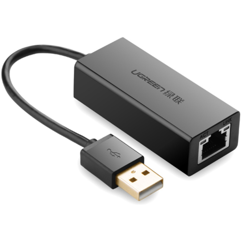 Ugreen Mrežna kartica USB-A 2.0 RJ45 10/100Mbps - box
