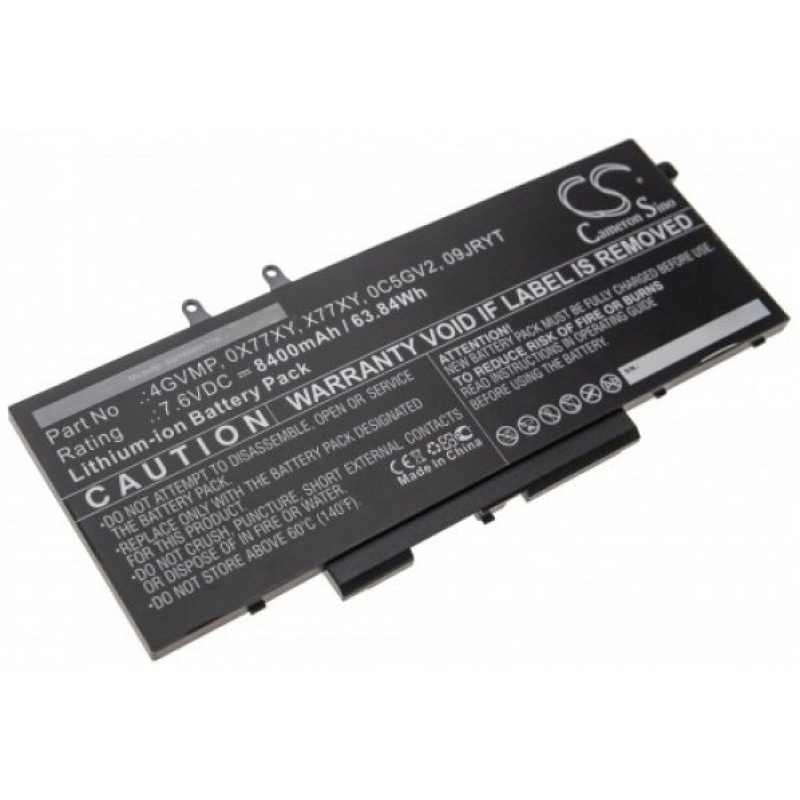 Baterija za Dell Latitude 14 5400 / Latitude 14 5500 / Precision 3540, 8400 mAh - Image 2