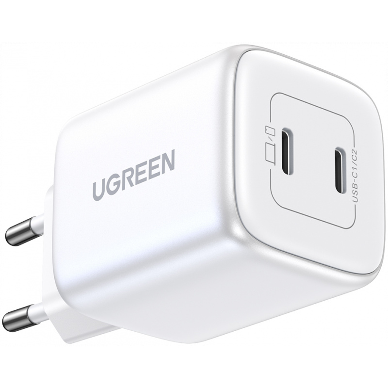 Ugreen Nexode 45W USB C Polnilnik GaN II PD 3.0 - Bel - Image 3