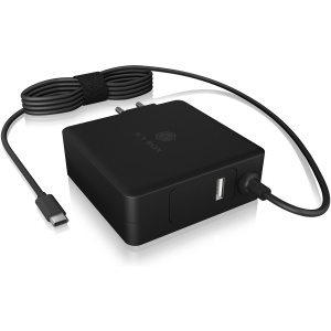 Icybox IB-PS101-PD USB-C Power Delivery 90W hitri polnilnik