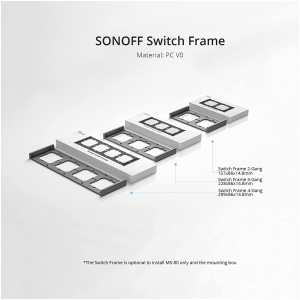 SONOFF okvir za stikala tipa M5-80
