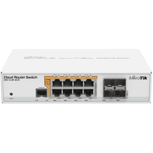 Mikrotik stikalo Cloud Router Switch CRS112-8P-4S-IN