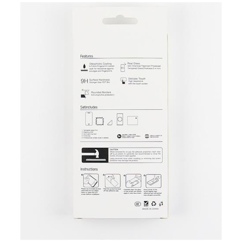 Kaljeno zaščitno steklo za iPhone 15 - Image 2