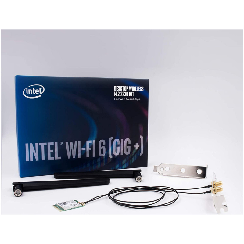 Intel Wi-Fi 6 AX200 (Gig+) Desktop Kit