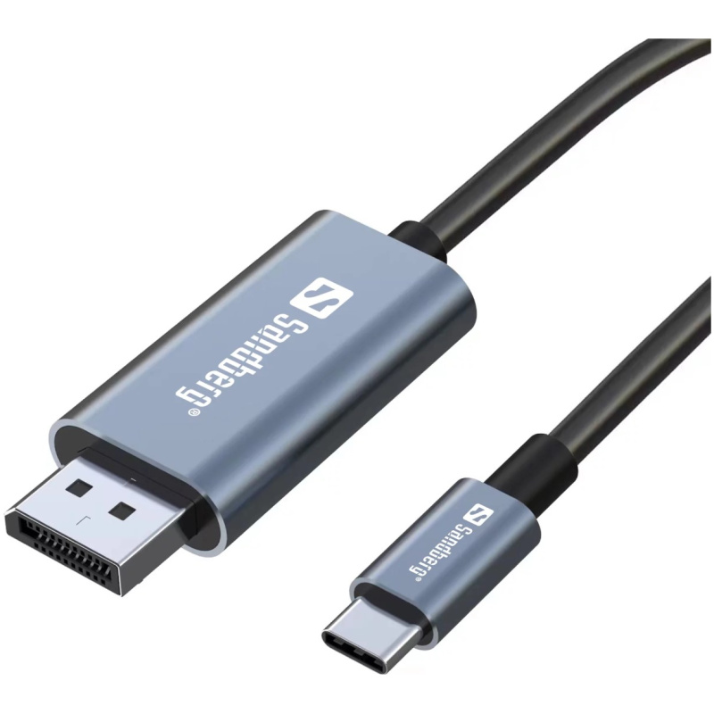Sandberg USB-C na DisplayPort video povezovalni kabel 2m