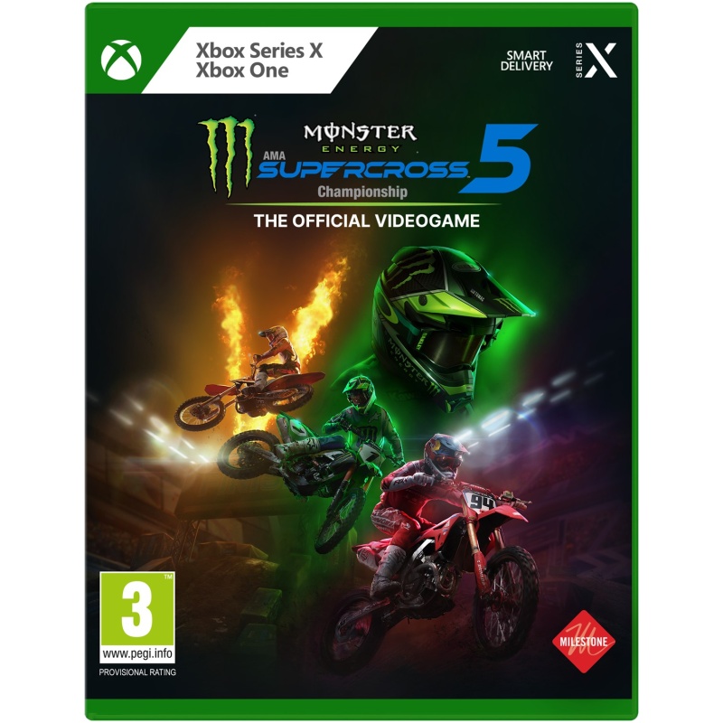 Monster Energy Supercross - The Official Videogame 5 (Xbox Series X & Xbox One)