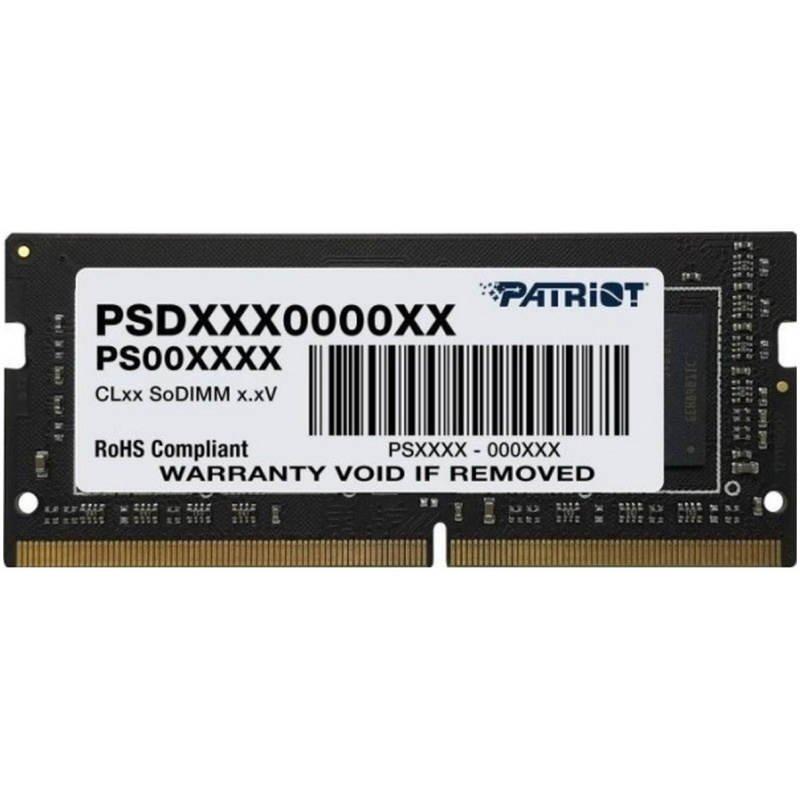 Patriot Signature Line 4GB DDR4-2666 SODIMM PC4-21300 CL19