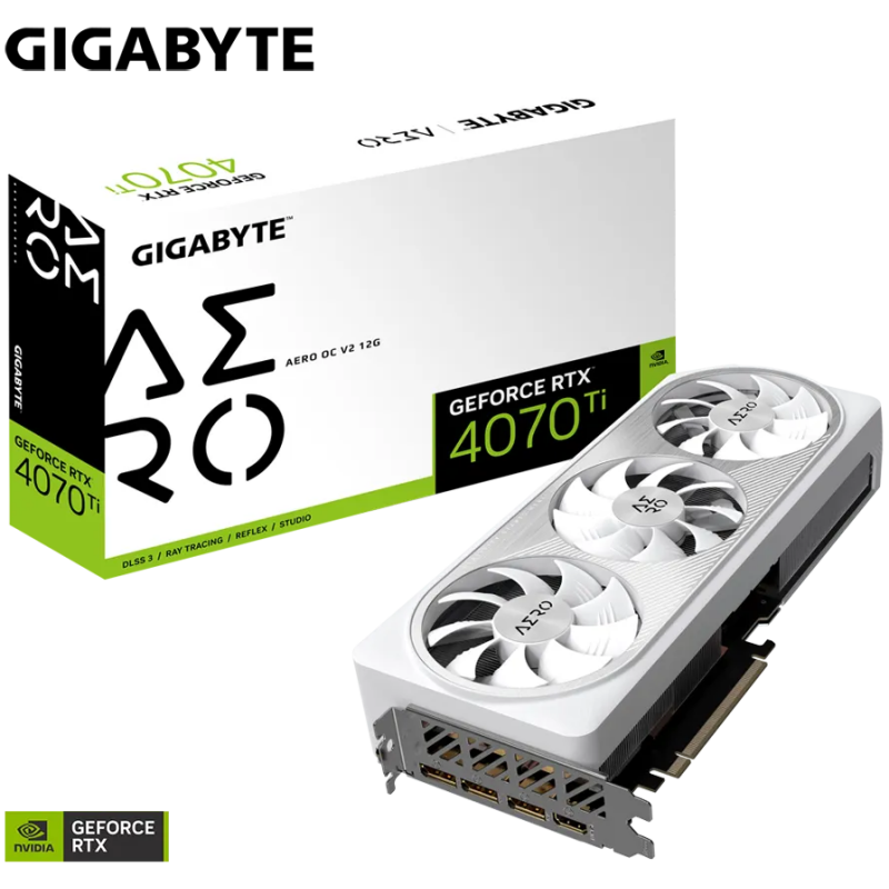 Grafična kartica GIGABYTE GeForce RTX 4070 Ti AERO OC V2 12G