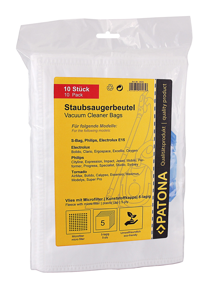 Vrečke za sesalnik Electrolux E15, 10 kos - slika 4