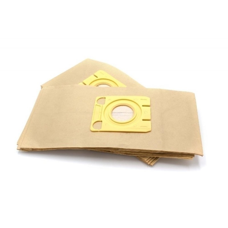 Set 10 nadomestnih vrečk za vakuumske sesalnike Miele, s katerim boste prihranili vaš dragoceni čas in denar. Vrečka je izdelana iz večplastnega papirja.