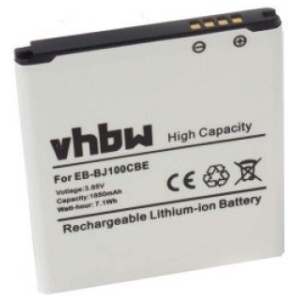 Opis:Nadomestna baterija je izdelana po zasnovi in tehnologiji nemškega proizvajalca VHBW, kar zagotavlja odlično kvalitetoNajsodobnejša tehnologija omogoča veliko ciklov polnjenja in praznjenjaLi-Ion celice so prijazne okolju, obenem pa zagotavljajo delovanje brez spominskega učinkaTermično stikalo ščiti baterijske celice pred pregrevanjem, prenapolnitvijo in kratkim stikomVisoka kapaciteta baterije, podaljšan čas delovanja pri mirovanju naprave, zelo počasno samopraznjenje100% kompatibilnost z originalno baterijoBaterijo polnimo z originalnim ali nadomestnim polnilcemCertifikati CE in ROHSOriginalne oznake:EB-BJ100CBEPrimerno za:Samsung:Galaxy Galaxy J1, SM-J100D, SM-J100H, SM-J100MU, SM-J100S, Galaxy J1 4G, SM-J100H/DDGalaxy J1 Duos, SM-J100DS, SM-J100F, SM-J100H/DS, Galaxy J1 LTE, SM-J100FN, SM-J100M, SM-J100VPPLastnosti:Proizvajalec: VHBWVrsta: Li-IonNapetost: 3,85 VKapaciteta: 1.850 mAh (7,11 Wh)