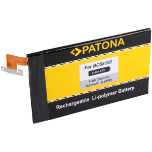Opis:Nadomestna baterija je izdelana po zasnovi in tehnologiji nemškega proizvajalca Patona, kar zagotavlja odlično kvalitetoNajsodobnejša tehnologija omogoča veliko ciklov polnjenja in praznjenjaLi-Polymer celice so prijazne okolju, obenem pa zagotavljajo delovanje brez spominskega učinkaTermično stikalo ščiti baterijske celice pred pregrevanjem, prenapolnitvijo in kratkim stikomVisoka kapaciteta baterije, podaljšan čas delovanja pri mirovanju naprave, zelo počasno samopraznjenje100% kompatibilnost z originalno baterijoBaterijo polnimo z originalnim ali nadomestnim polnilcemCertifikati CE in ROHSOriginalne oznake:35H0019500M35H00195-00MBL80100BO58100Primerno za:HTCOne 601n, Mini (M4), Mini M4, 601E, 601N, 601S, 603e, M4, One Mini, One mini HSPA 601e, One mini LTE 601n, One mini LTE 601s, One mini LTE NAHTC One Mini, PO58220, One Mini M4Lastnosti:Proizvajalec: MTECVrsta: Li-PolymerNapetost: 3,8 VKapaciteta: 1.800 mAh (6,84 Wh)