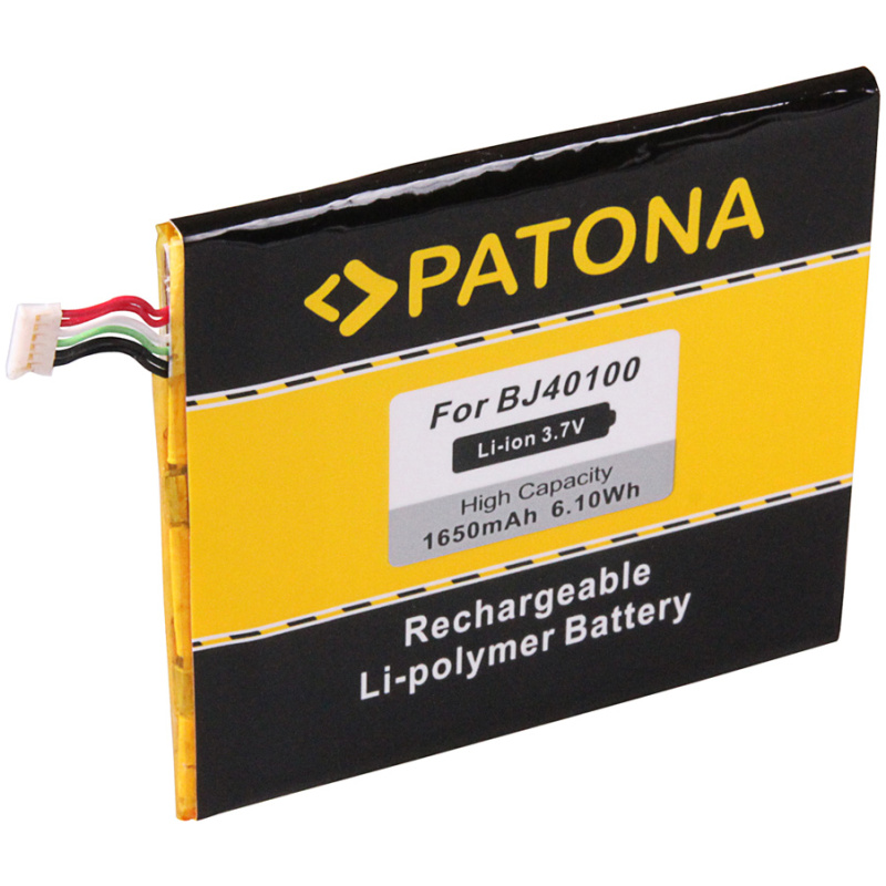 Opis:Nadomestna baterija je izdelana po zasnovi in tehnologiji nemškega proizvajalca Patona, kar zagotavlja odlično kvalitetoNajsodobnejša tehnologija omogoča veliko ciklov polnjenja in praznjenjaLi-Ion celice so prijazne okolju, obenem pa zagotavljajo delovanje brez spominskega učinkaTermično stikalo ščiti baterijske celice pred pregrevanjem, prenapolnitvijo in kratkim stikomVisoka kapaciteta baterije, podaljšan čas delovanja pri mirovanju naprave, zelo počasno samopraznjenje100% kompatibilnost z originalno baterijoBaterijo polnimo z originalnim ali nadomestnim polnilcemCertifikati CE in ROHSOriginalne oznake:35H00185-01M35H00197-05MBJ40100Primerno za:HTCEndeavor, One S, One X, S720e, Ville, Z250E, Z320E, Z520E, Z560ELastnosti:Proizvajalec: PatonaVrsta: Li-IonNapetost: 3,7 VKapaciteta: 1.650 mAh (6,10 Wh)