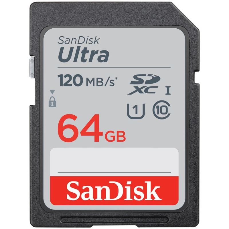 SanDisk Ultra 64GB SDXC spominska kartica 140MB/s