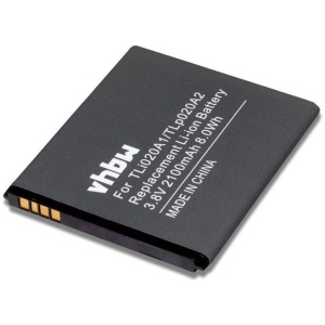 <b>Opis:</b><br><ul><li>Nadomestna baterija je izdelana po zasnovi in tehnologiji nemškega proizvajalca VHBW, kar zagotavlja odlično kvaliteto<br></li><li>Najsodobnejša tehnologija omogoča veliko ciklov polnjenja in praznjenja<br></li><li>Li-Ion celice so prijazne okolju, obenem pa zagotavljajo delovanje brez spominskega učinka<br></li><li>Termično stikalo ščiti baterijske celice pred pregrevanjem, prenapolnitvijo in kratkim stikom<br></li><li>Visoka kapaciteta baterije, podaljšan čas delovanja pri mirovanju naprave, zelo počasno samopraznjenje<br></li><li>100% kompatibilnost z originalno baterijo</li><li>Baterijo polnimo z originalnim ali nadomestnim polnilcem</li><li>Certifikati CE in ROHS</li></ul><br><br><p><b>Originalne oznake:</b></p><ul><li>Tli020A1</li><li>Tli020F1</li><li>TLi020G1<br></li></ul><br><br><p><b>Primerno za:</b></p><p>Alcatel:</p><ul><li>One Touch Pop C7 OT-7040, OT-7040D, One Touch Pop Icon, OT-7040T, One Touch Elevate, OT-5017B, One Touch Pop Astro, OT-5042, OT-5042F, OT-5042T, OT-5042D, OT-5042W, OT-5042G, OT-5042X<br></li></ul><br>TCL:<br><ul><li>D920, J716D, J720, J726T, J730U, J736L, J738M<br></li></ul><br><b>Lastnosti:</b><ul><li>Proizvajalec: VHBW</li><li>Vrsta: Li-Ion</li><li>Napetost: 3,7 V</li><li>Kapaciteta: 2.000 mAh (7,40 Wh)</li></ul><br>