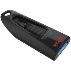 SanDisk Ultra USB spominski ključek 256GB USB 3.0 črn