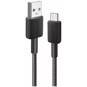 Anker 322 USB-A to USB-C pleten kabel 0
