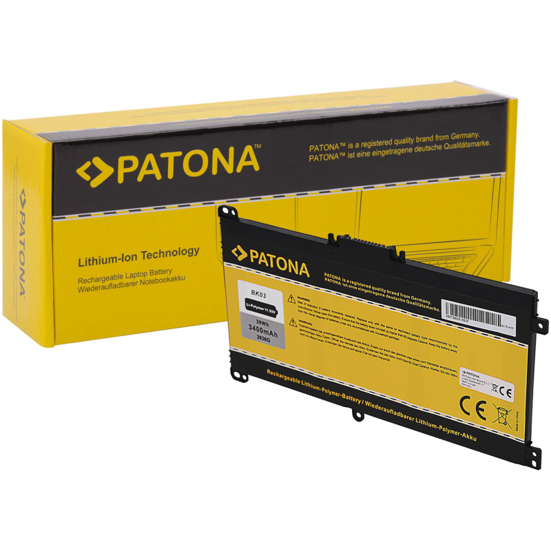 Baterija za HP Pavilion x360 14-BA / 14-BA015NW / 14-BA022NW / 14-BA013NM, 3400 mAh - Image 6