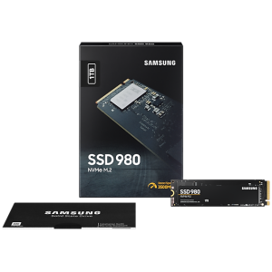 Samsung 1TB 980 SSD NVMe M.2 disk