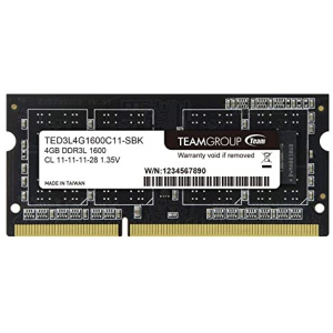 Teamgroup Elite 4GB DDR3-1600 SODIMM PC3-12800 CL11