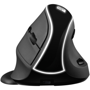 Sandberg Wireless Vertical ergonomska vertikalna polnilna brezžična miška
