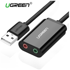 Ugreen USB 2.0 na 3.5mm avdio adapter - box