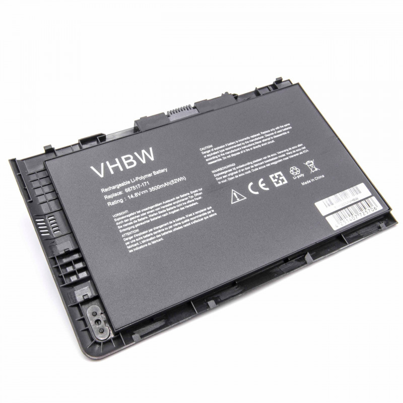 Baterija za HP EliteBook Folio 9470 / 9480, BA06XL, 3500 mAh - slika 2