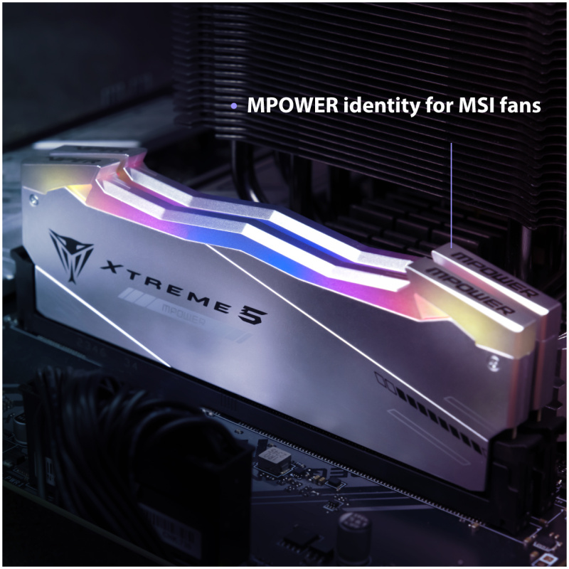 Patriot Viper Xtreme 5 RGB Kit MPOWER 48GB (2x24GB) DDR5-6000 CL36, 1.35V - Image 4