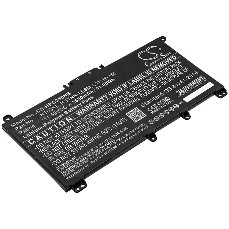 Baterija za HP 240 G7 / 245 G7 / 250 G7 / 255 G7, HT03XL, 3550 mAh - Image 2