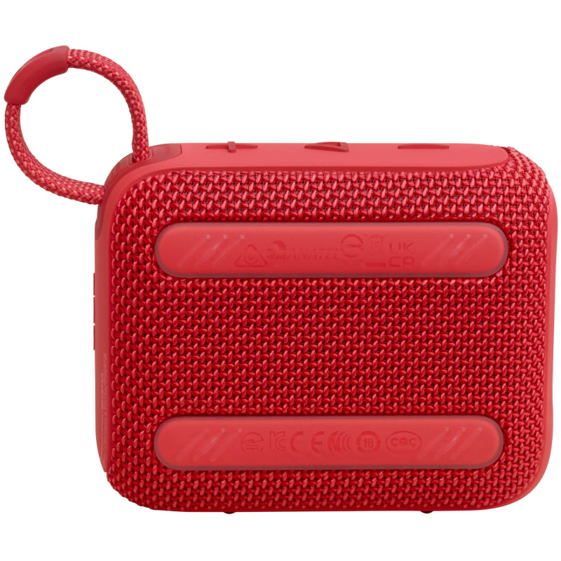 JBL GO 4 Bluetooth prenosni zvočnik, rdeč - Image 4