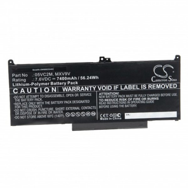 Baterija za Dell Latitude 13 5300 / 13 7300, 7400 mAh - slika 2