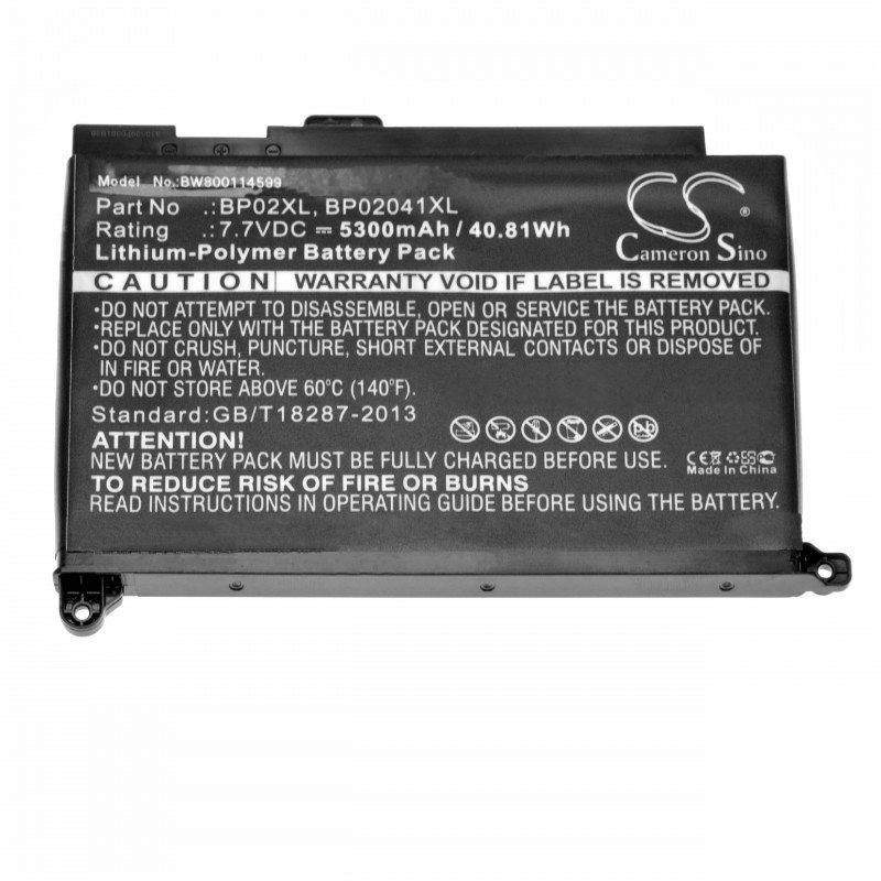 Baterija za HP Pavilion 15-AU / 15-AW, BP02XL, 5300 mAh - slika 2