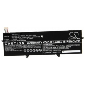 <br><b>Opis:</b><br><ul><li>Nadomestna baterija je izdelana po zasnovi in tehnologiji nemškega proizvajalca VHBW, kar zagotavlja odlično kvaliteto<br></li><li>Najsodobnejša tehnologija omogoča veliko ciklov polnjenja in praznjenja<br></li><li>Li-Polymer celice so prijazne okolju, obenem pa zagotavljajo delovanje brez spominskega učinka<br></li><li>Termično stikalo ščiti baterijske celice pred pregrevanjem, prenapolnitvijo in kratkim stikom<br></li><li>Visoka kapaciteta baterije, podaljšan čas delovanja pri mirovanju naprave, zelo počasno samopraznjenje<br></li><li>100% kompatibilnost z originalno baterijo</li><li>Baterijo polnimo z originalnim ali nadomestnim polnilcem</li><li>Certifikati CE in ROHS</li></ul><br><br><p><b>Originalne oznake:</b></p><ul><li>BL04056XL</li><li>BL04XL</li><li>HSTNN-DB8M</li><li>HSTNNUB7N</li><li>HSTNN-UB7N</li><li>L07041855</li><li>L07041-855</li><li>L07353-241</li><li>L07353-2C1</li><li>L07353-541</li></ul><br><br><p><b>Primerno za:</b></p><div >HP: </div><div><ul><li>EliteBook x360 1040 G5, EliteBook x360 1040 G5(3SH43AV), EliteBook x360 1040 G5(3SH44AV), EliteBook x360 1040 G5(3SH45AV), EliteBook x360 1040 G5(3SH46AV), EliteBook x360 1040 G5(3SH47AV), EliteBook x360 1040 G5(3SH49AV), EliteBook x360 1040 G5(3SH51AV), EliteBook x360 1040 G5(3SH52AV), EliteBook x360 1040 G5(5DF58EA), EliteBook x360 1040 G5(5DF59EA), EliteBook x360 1040 G5(5DF60EA), EliteBook x360 1040 G5(5DF61EA), EliteBook x360 1040 G5(5DF62EA), EliteBook x360 1040 G5(5DF63EA), EliteBook x360 1040 G5(5DF64EA), EliteBook x360 1040 G5(5DF65EA), EliteBook x360 1040 G5(5DF66EA), EliteBook x360 1040 G5(5DF67EA), EliteBook x360 1040 G5(5DF68EA), EliteBook x360 1040 G5(5DF78EA), EliteBook x360 1040 G5(5DF79EA), EliteBook x360 1040 G5(5DF80EA), EliteBook x360 1040 G5(5DF81EA), EliteBook x360 1040 G5(5DF82EA), EliteBook x360 1040 G5(5DF83EA), EliteBook x360 1040 G5(5DF84EA), EliteBook x360 1040 G5(5DF85EA), EliteBook x360 1040 G5(5DF86EA), EliteBook x360 1040 G5(5DF87EA), EliteBook x360 1040 G5(5DF89EA), EliteBook x360 1040 G5(5DG02EA), EliteBook x360 1040 G5(5DG03EA), EliteBook x360 1040 G5(5DG04EA), EliteBook x360 1040 G5(5DG06EA), EliteBook x360 1040 G5(5DG23EA), EliteBook x360 1040 G5(5DG26EA), EliteBook x360 1040 G5(5DG27EA), EliteBook x360 1040 G5(5JC91AW), EliteBook x360 1040 G5(5JC93AW), EliteBook x360 1040 G5(5JC95AW), EliteBook x360 1040 G5(5NW06UT), EliteBook x360 1040 G5(5NW10UT), EliteBook x360 1040 G5(5SA06LT), EliteBook x360 1040 G5(5SQ75EA), EliteBook x360 1040 G5(5SR04EA), EliteBook x360 1040 G5(5SR05EA), EliteBook x360 1040 G5(5SR06EA), EliteBook x360 1040 G5(5SR07EA), EliteBook x360 1040 G5(5TP28UA), EliteBook x360 1040 G5(5XD66UA)<br></li></ul><br></div><br><b>Lastnosti:</b><ul><li>Proizvajalec: VHBW</li><li>Barva: črna</li><li>Vrsta: Li-Polymer</li><li>Napetost: 7,7 V</li><li>Kapaciteta: 7.200 mAh (55,44 Wh)</li></ul><br>