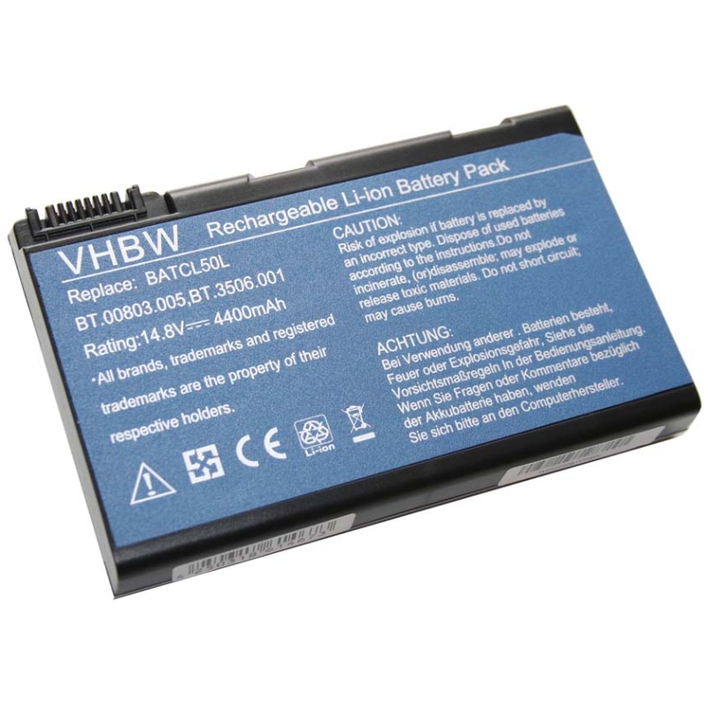 Baterija za Acer Aspire 3100 / 5100 / 5110 / 9110 / 9120, 14.8 V, 4400 mAh - Image 2