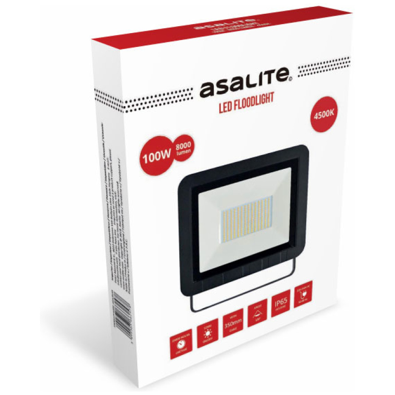 ASALITE LED reflektor 100W 4500K, 8000Lm - Image 3