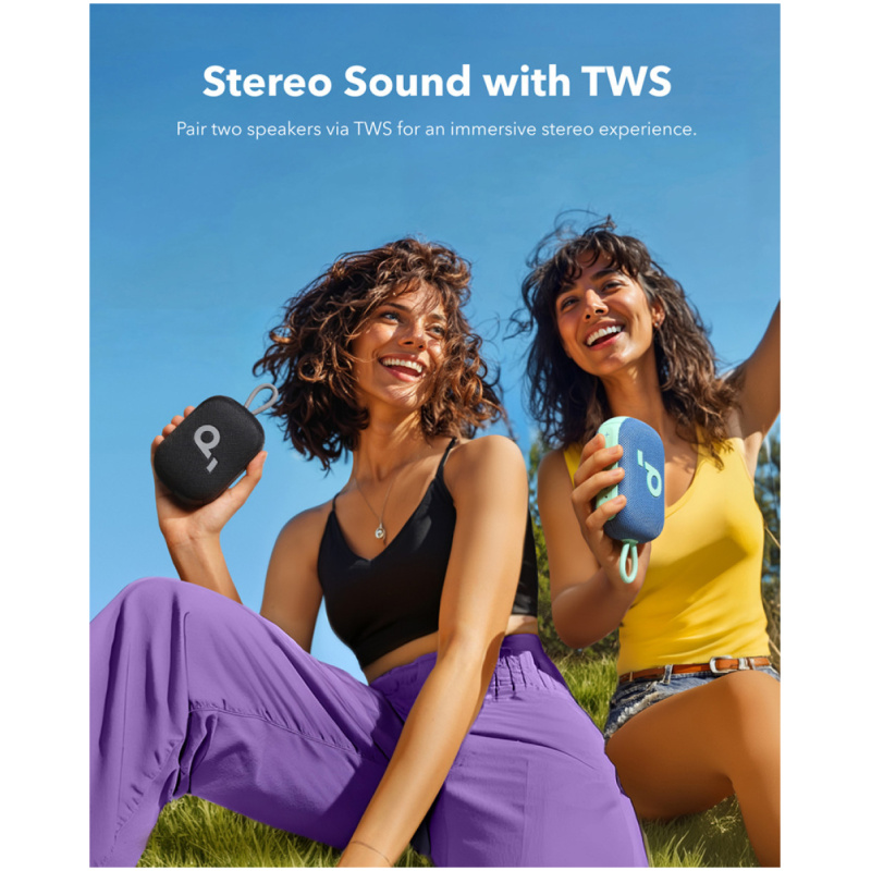 Anker Soundcore prenosni Bluetooth zvočnik Select 4 GO, moder - Image 3